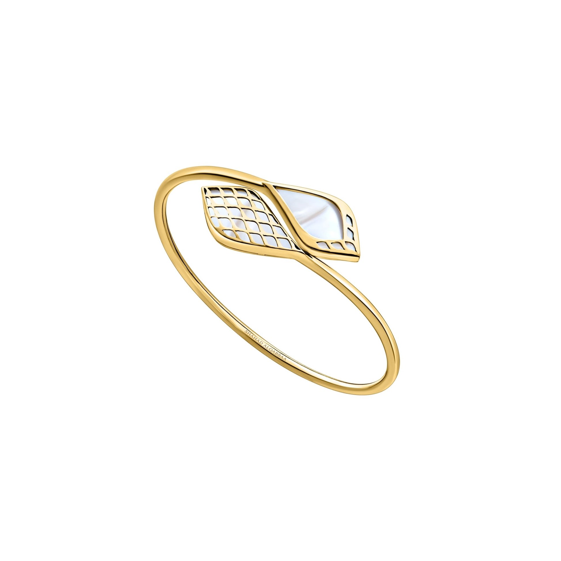  City of Dreamers Bracelet, 2 Motifs – premium luxury 18K Saudi jewelry design from Shahadalqabbaa