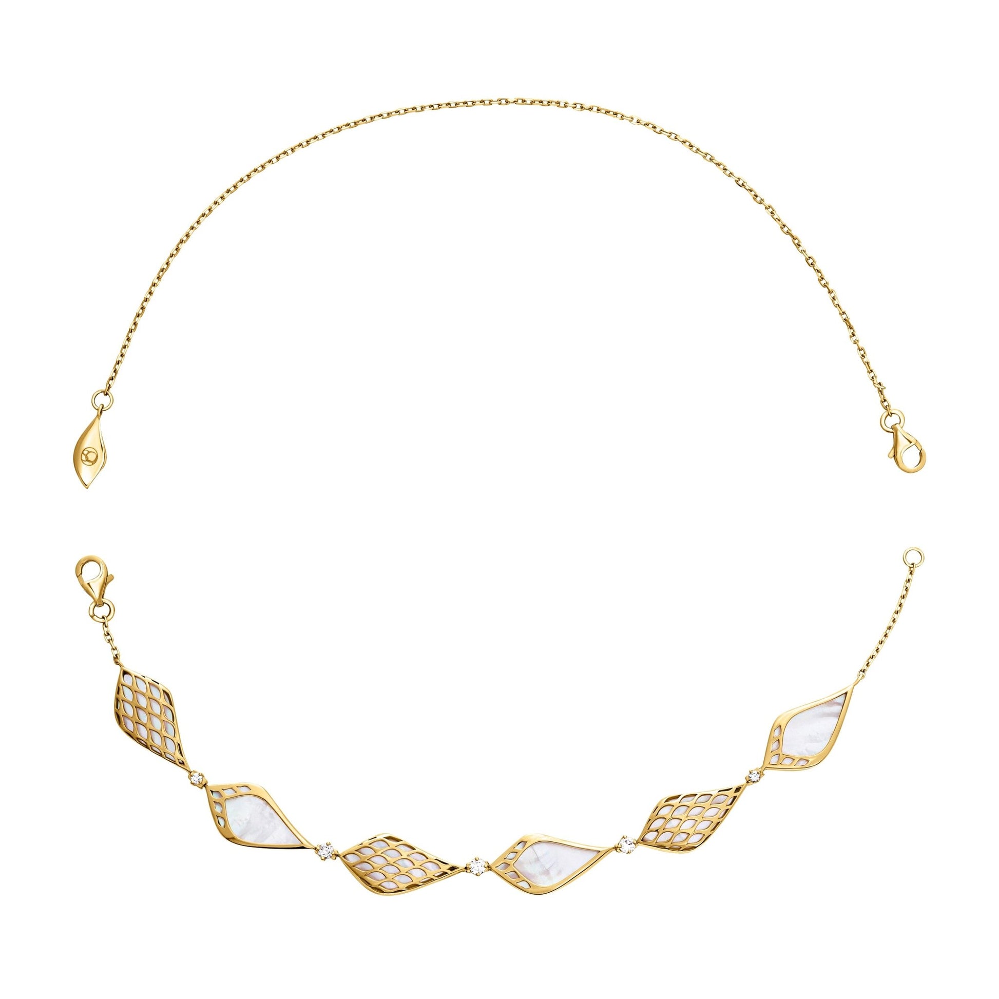 City of Dreamers Necklace / Bracelet Multiwear – premium luxury 18K Saudi jewelry design from Shahadalqabbaa