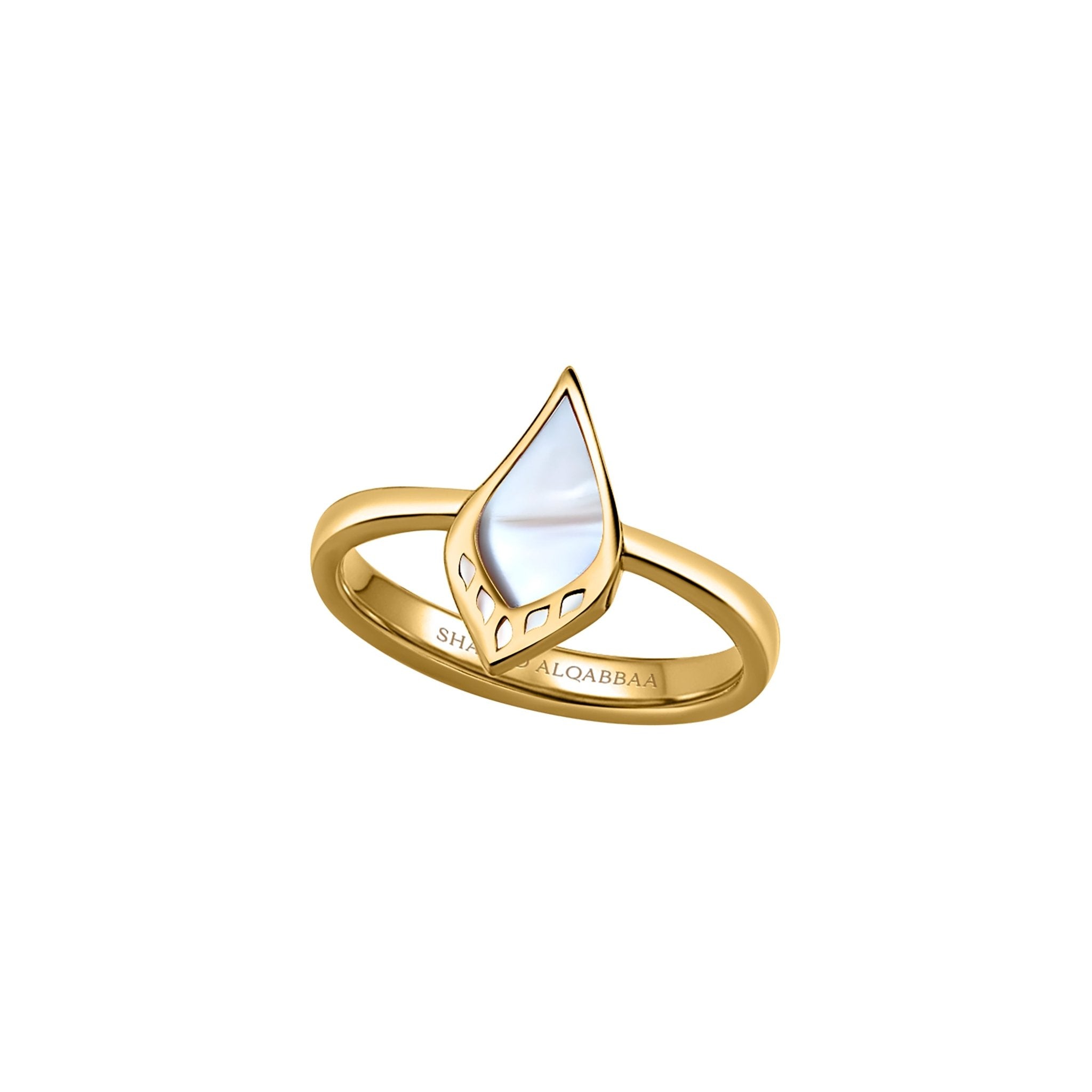 City of Dreamers Ring – premium luxury 18K Saudi jewelry design from Shahadalqabbaa